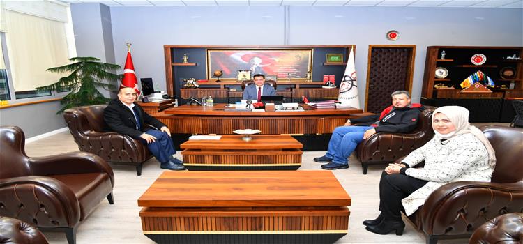 İhlas Haber Ajansı’ndan Üniversitemiz Rektörüne Ziyaret