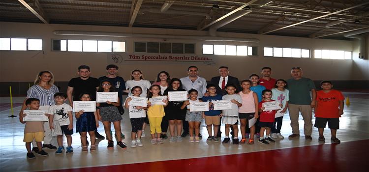 OKÜ Çocuk Spor Yaz Kampının İkinci Etabı da Tamamlandı