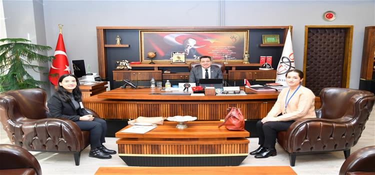 LÖSEV'den Rektörümüze Ziyaret