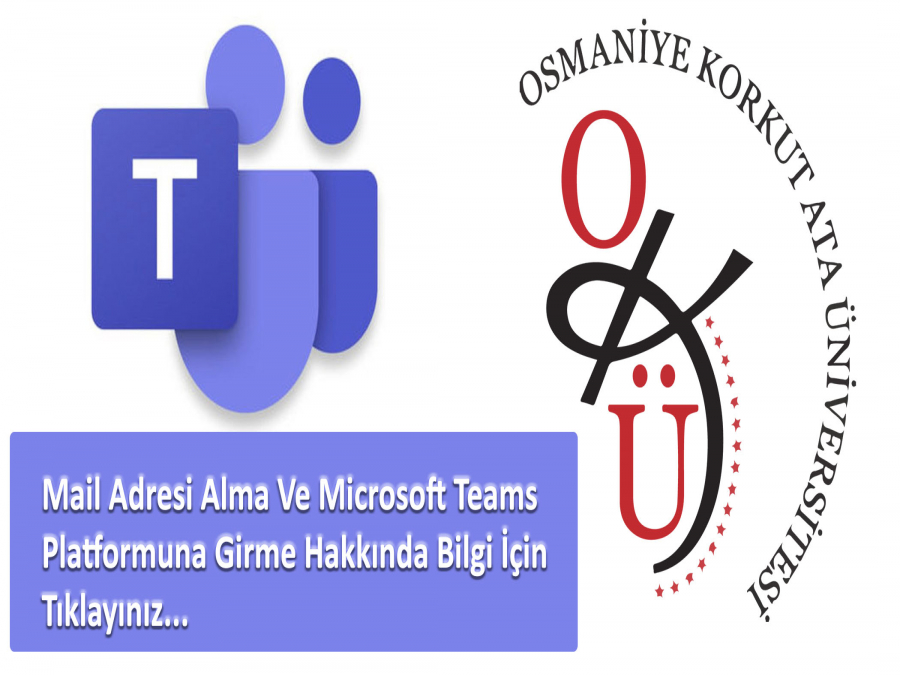 Öğrenci mail adresi  Alma Ve Microsoft Teams Platformuna Girme 