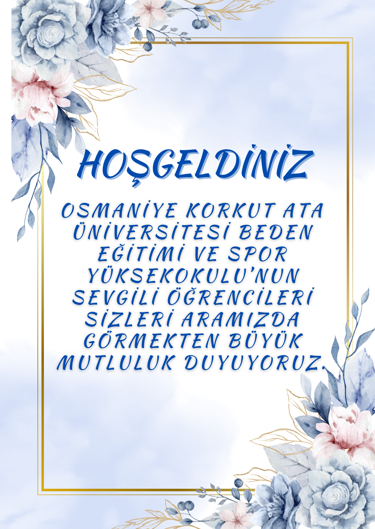 Hoşgeldiniz