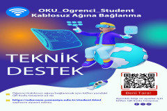 Öğrenci Kablosuz Ağı (OKU_Ogrenci_Student) Bağlantı Bilgilendirme