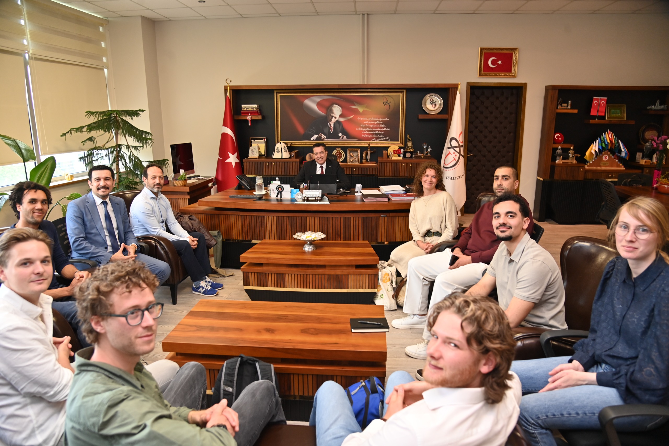 Amsterdam University of Applied Sciences Heyeti Üniversitemizi Ziyaret Etti