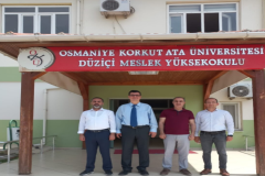 Yüksekokul Müdürümüz Prof. Dr. Halef DİZLEK'e Hayırlı Olsun Ziyareti