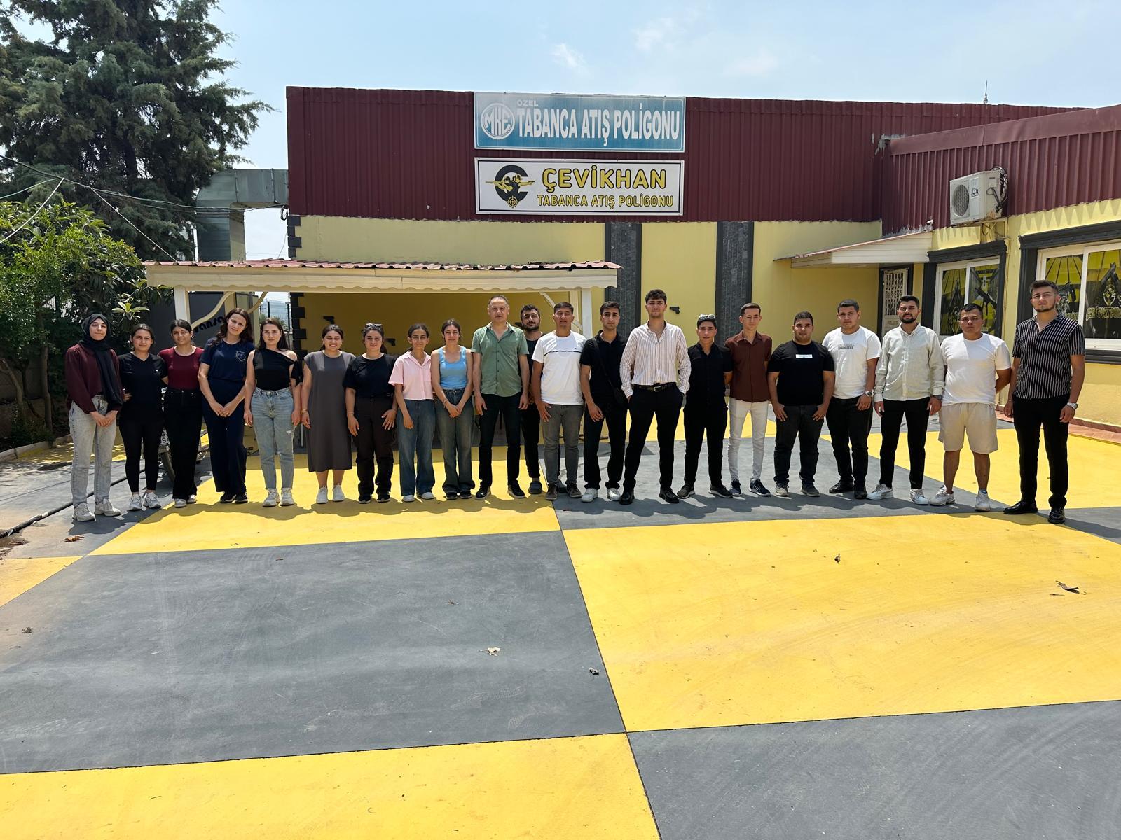 Özel Güvenlik ve Koruma Programı Öğrencilerimiz Uygulamalı Silah Atış Eğitimine Katıldılar