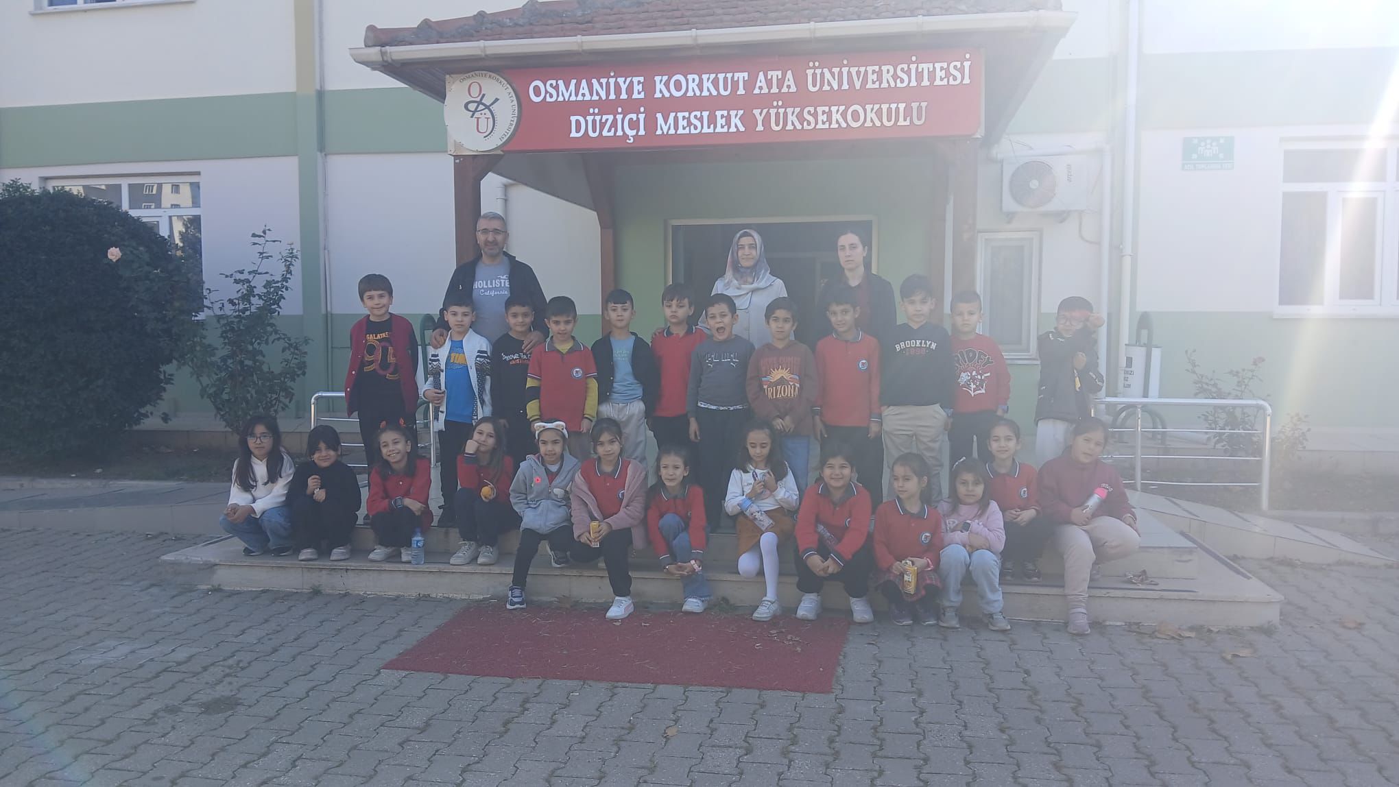 Düziçi Harun Reşit İlkokulu Öğrencilerinden Düziçi MYO’ya Ziyaret