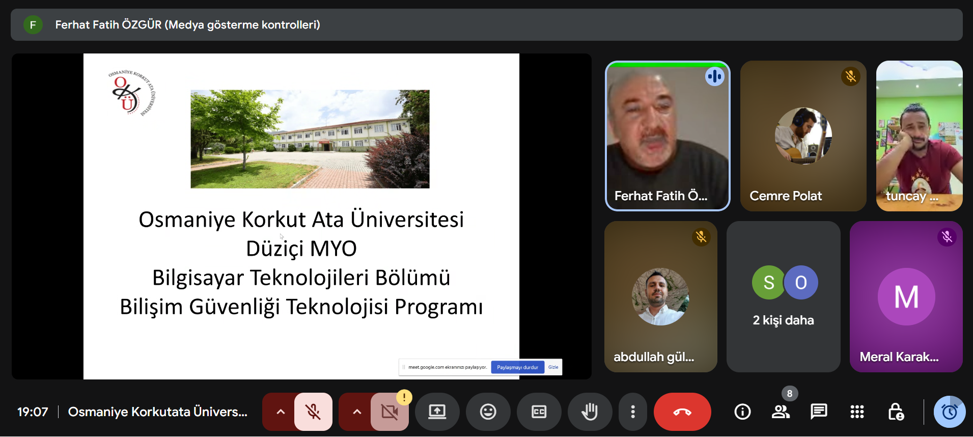 Bilgisayar Teknolojileri Bölümü Danışma Kurulu Toplantısı Yapıldı.