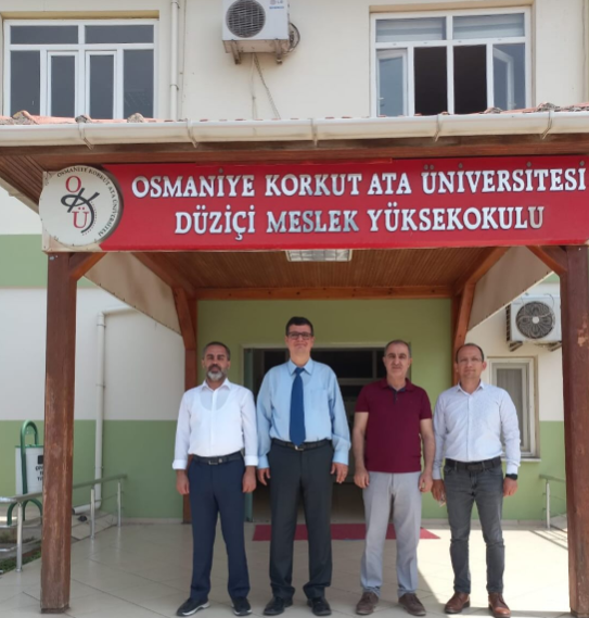Yüksekokul Müdürümüz Prof. Dr. Halef DİZLEK'e Hayırlı Olsun Ziyareti