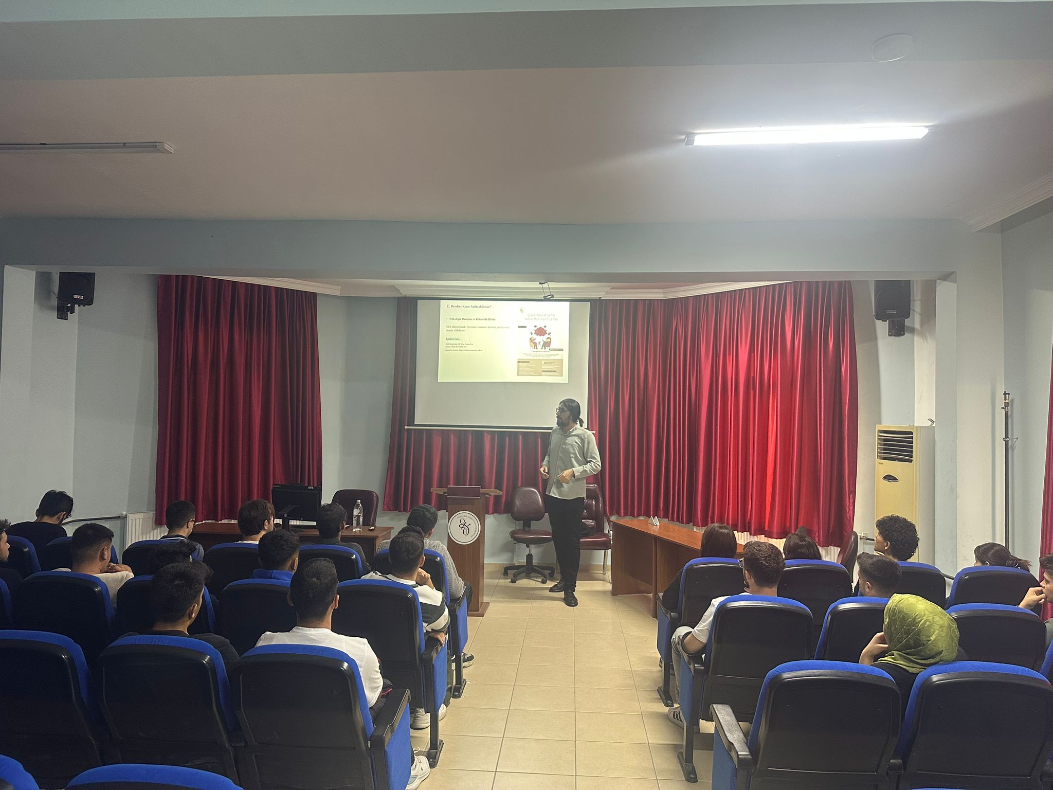 ULAŞTIRMA HİZMETLERİ BÖLÜMÜ/ RAYLI SİSTEMLER İŞLETMECİLİĞİ PROGRAMI 2. SINIFTAKİ ÖĞRENCİLER İÇİN ÖĞRENCİ KALİTE BİLGİLENDİRME SUNUMU GERÇEKLEŞTİRİLDİ.