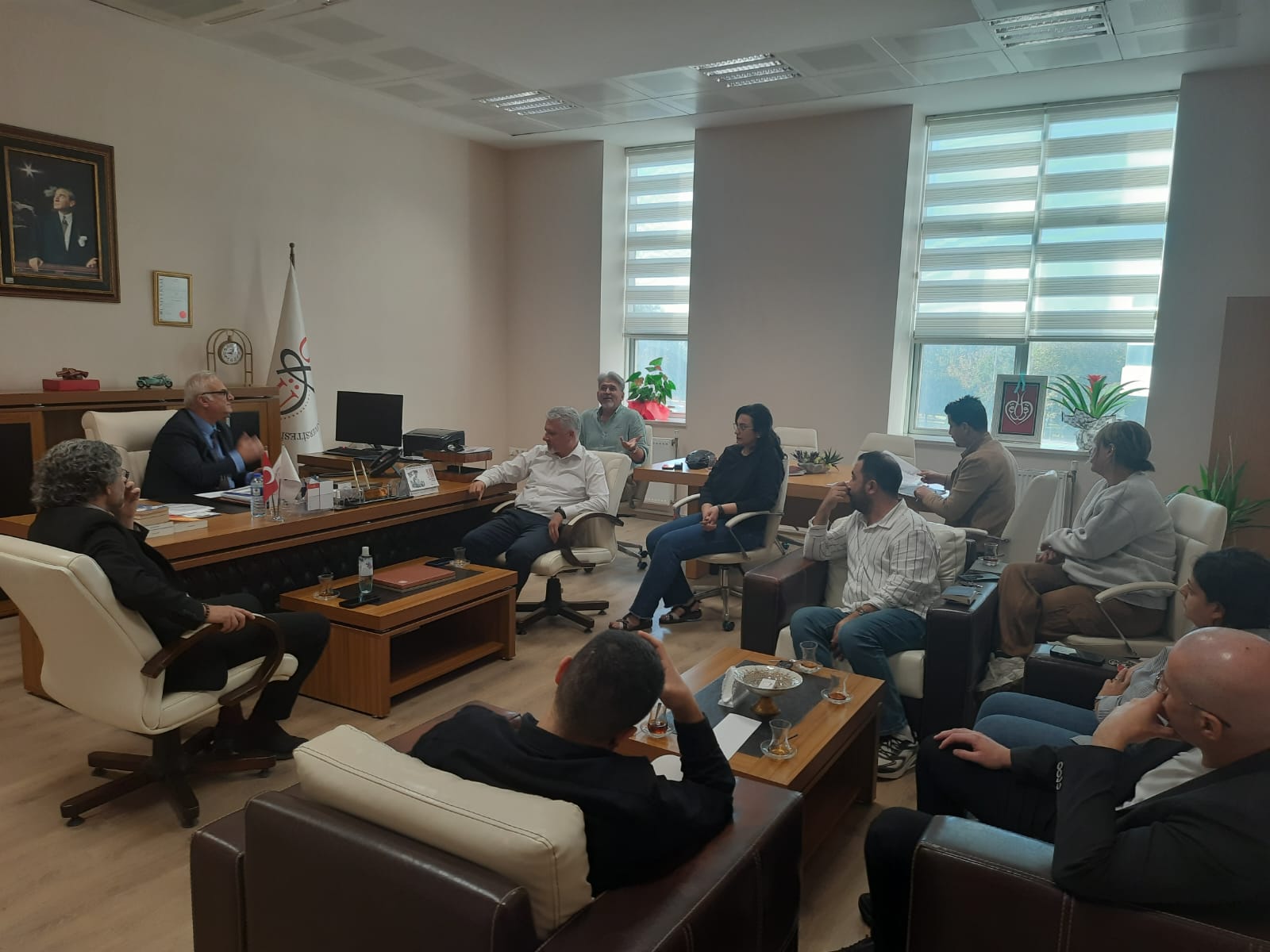 Fakültemizde Star Akreditasyon Süreci ve YÖKAK KAP Hazırlıkları Kapsamında Toplantı Gerçekleştirildi