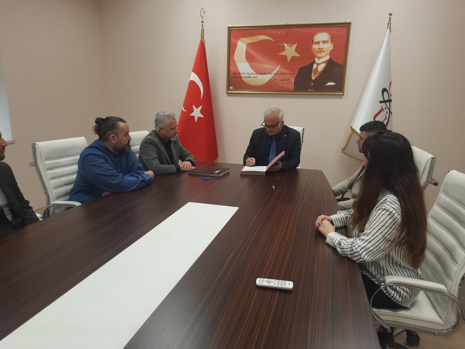 Yönetim Bilişim Sistemleri Bölümü ile İşletme Bölümü Arasında Çift Anadal Protokolü İmzalandı