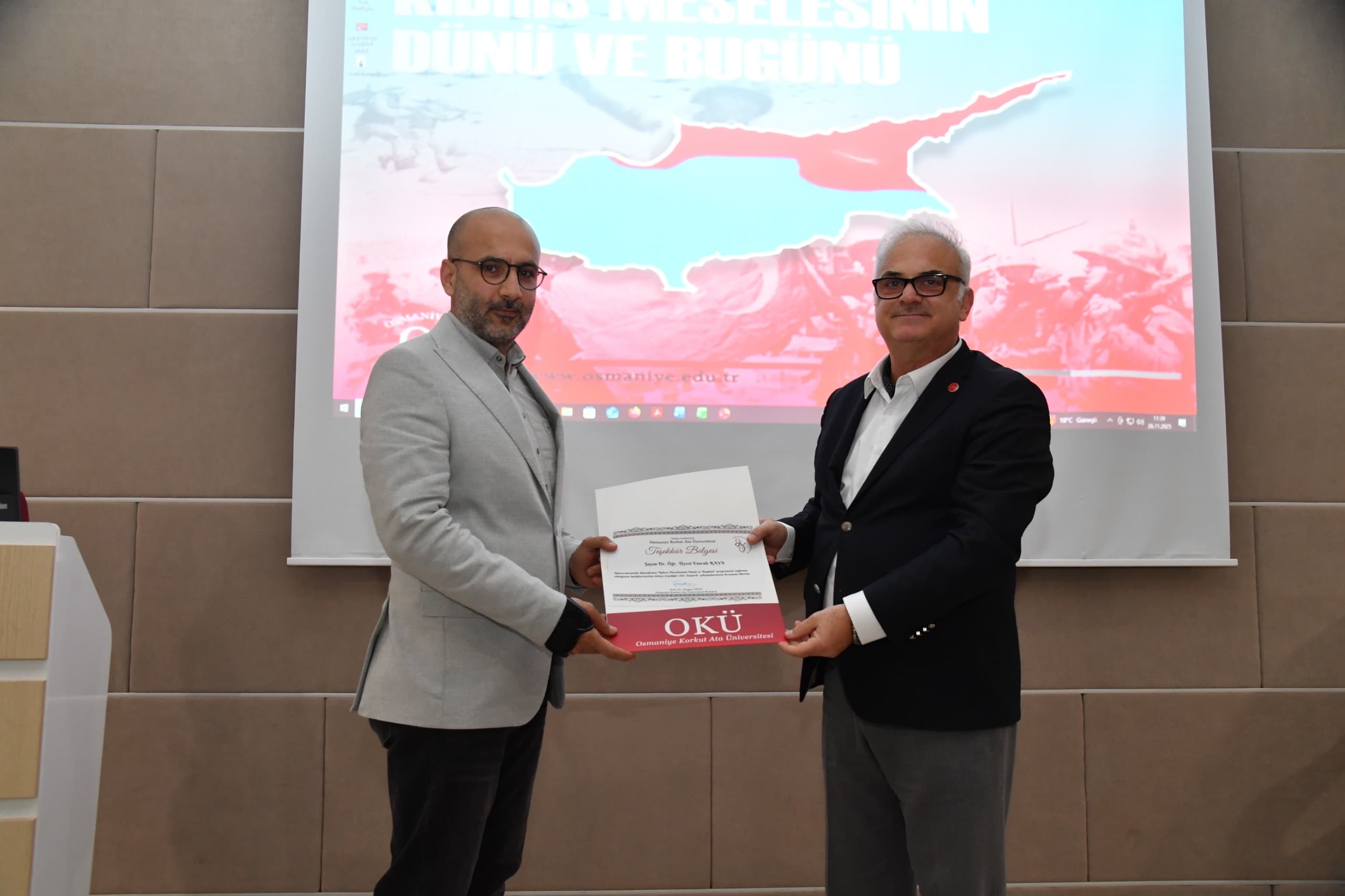 Fakültemizde “Kıbrıs Meselesinin Dünü ve Bugünü” Konulu Konferans Gerçekleştirildi