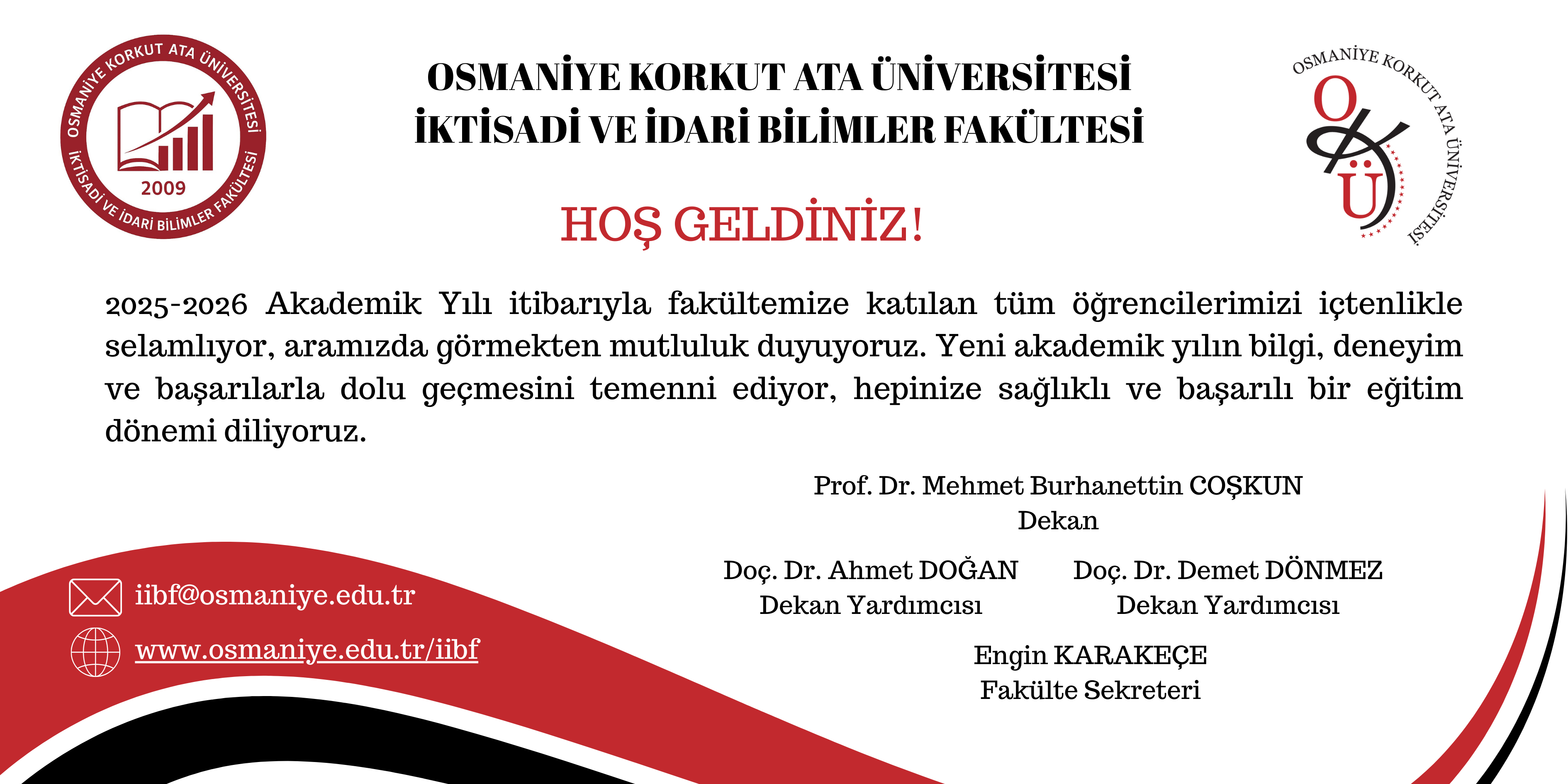 HOŞ GELDİNİZ!