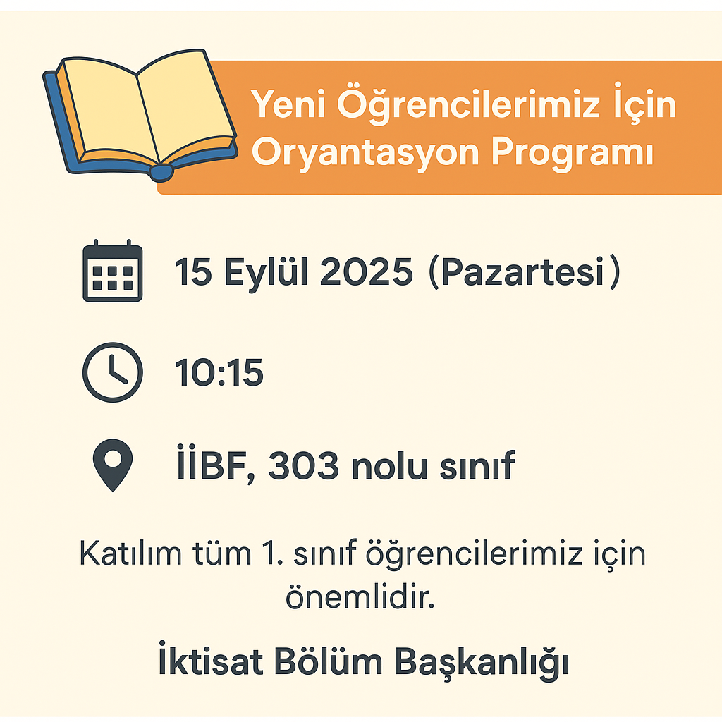 Oryantasyon Toplantısı