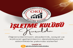İŞLETME KULÜBÜ KURULDU!