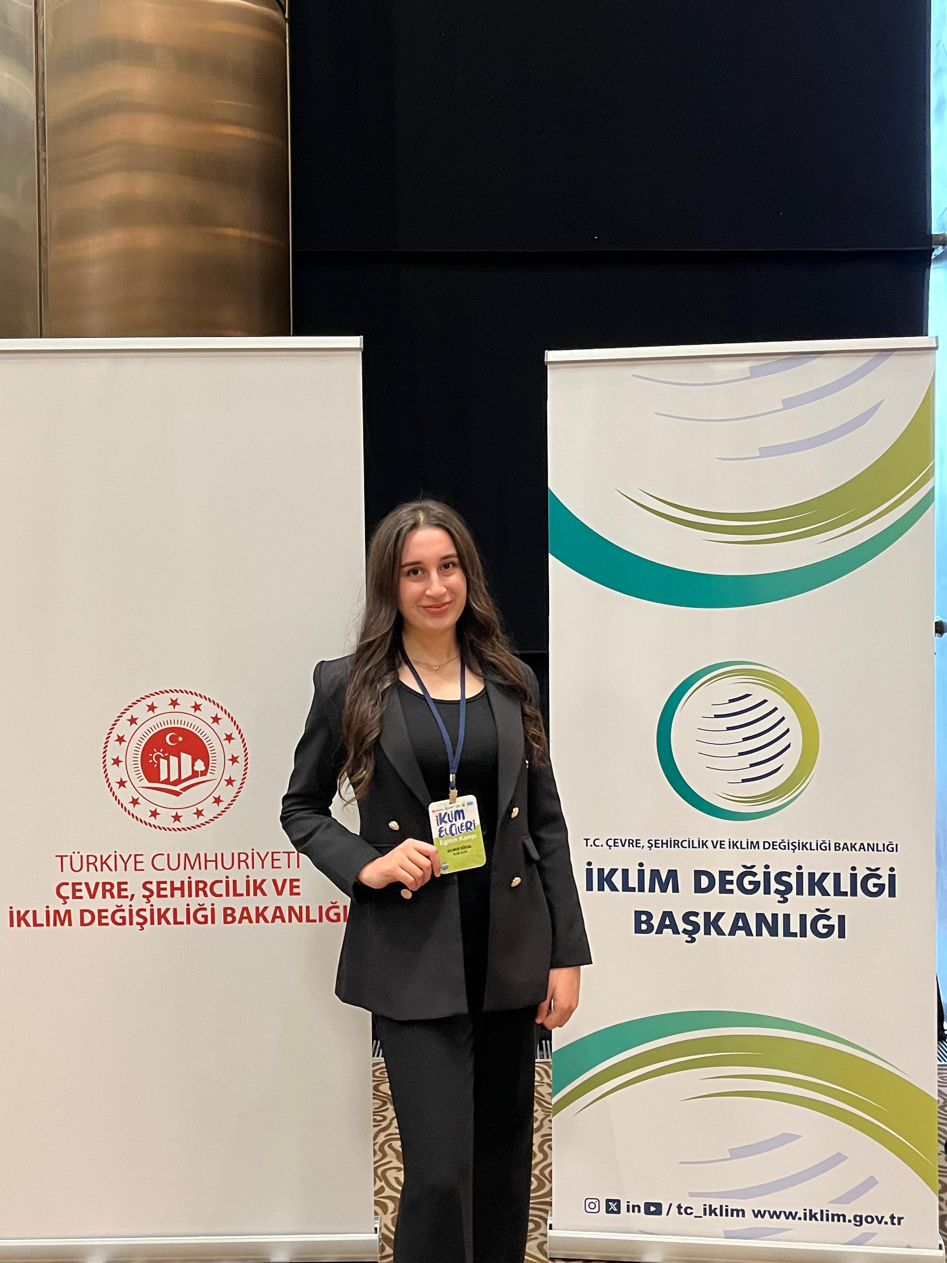 İKLİM ELÇİLERİ EĞİTİM KAMPI'NDA OKÜ'DEN BİR TEMSİLCİ!