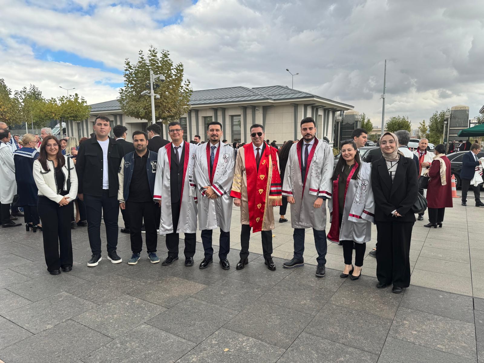 ÜNİVERSİTEMİZ YÜKSEKÖĞRETİM KURULU 2025-2026 AKADEMİK YILI AÇILIŞ TÖRENİNE KATILDI