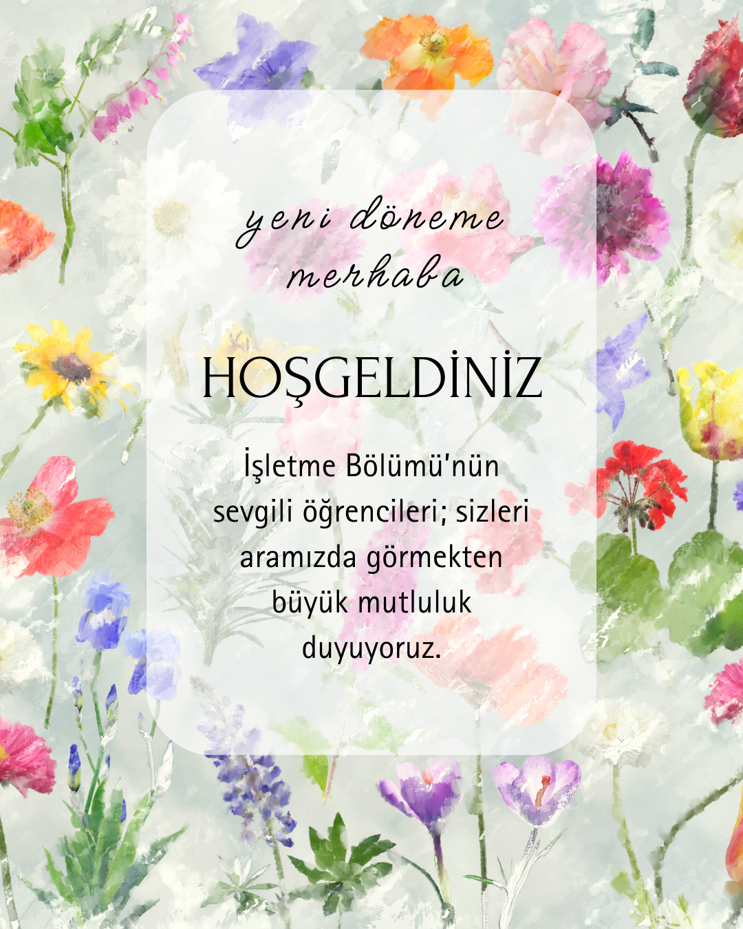 HOŞGELDİNİZ