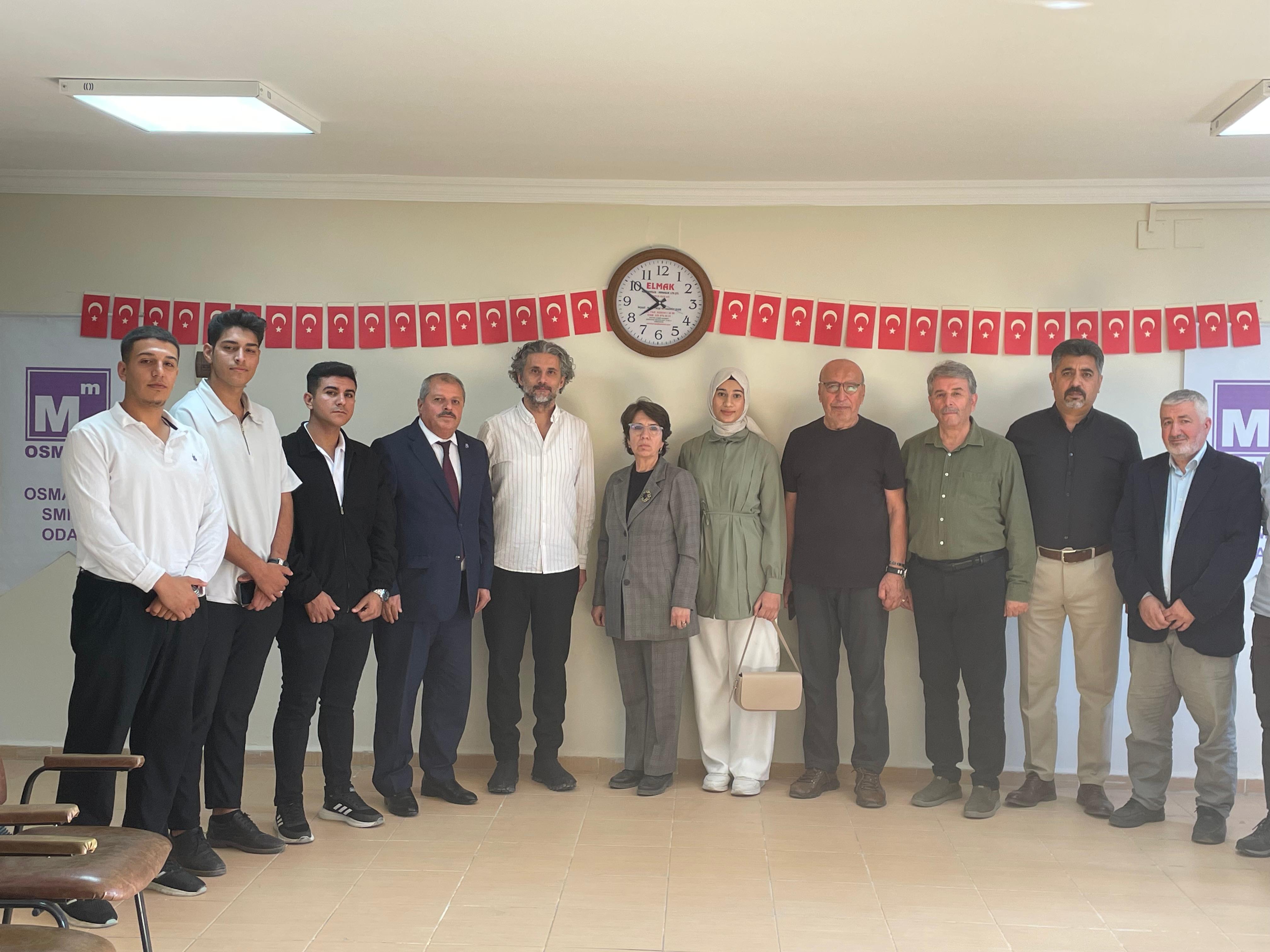 Siyaset Bilimi ve Kamu Yönetimi Bölümünden Osmaniye Serbest Muhasebeci Mali Müşavirler Odasına Ziyaret