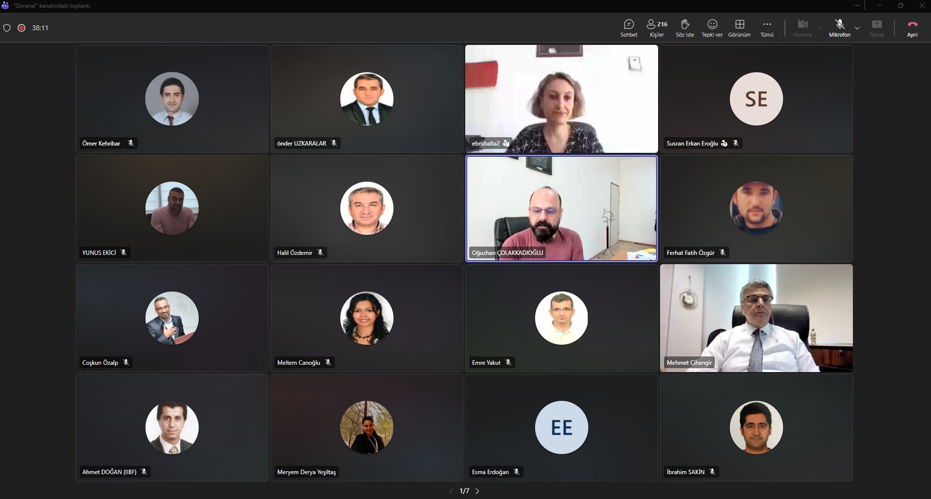 Üniversitemizde Eğiticilerin Eğitimi Programı Başladı