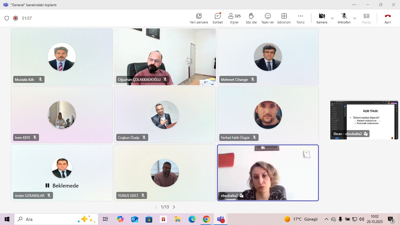 Üniversitemizde Eğiticilerin Eğitimi Programı Başladı