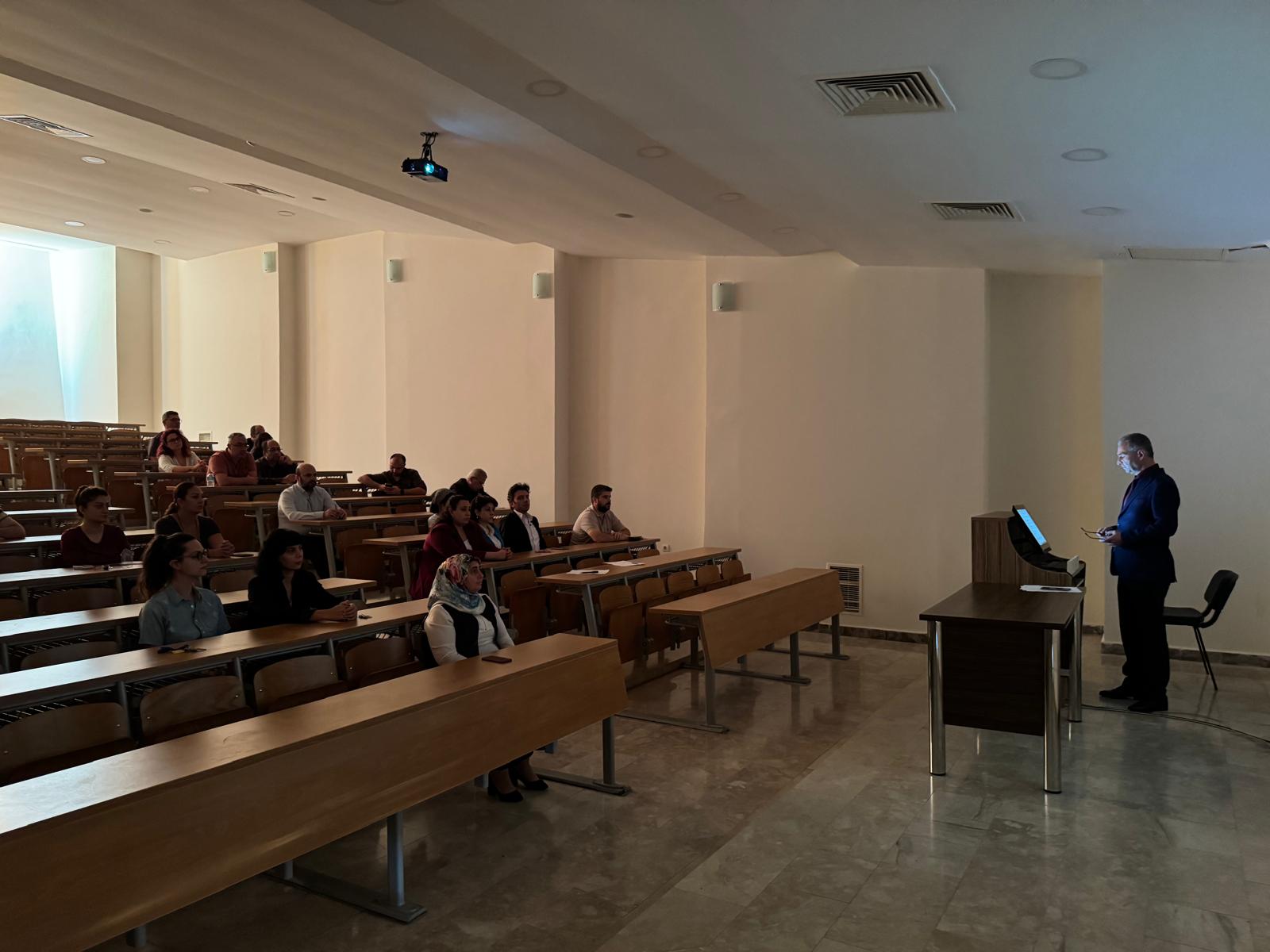 Fakültemizde Kurumsal Akreditasyon Süreci (KAP) ile ilgili Akademik Kurul Toplantısı Yapıldı.