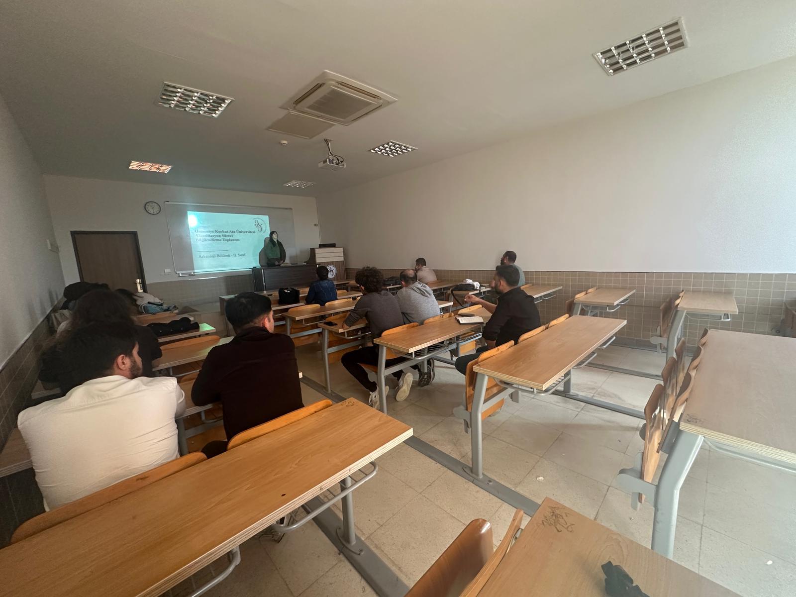 İkinci Sınıf Öğrencilerimizin Danışman Toplantısı 12.11.2025 Tarihinde Gerçekleşmiştir