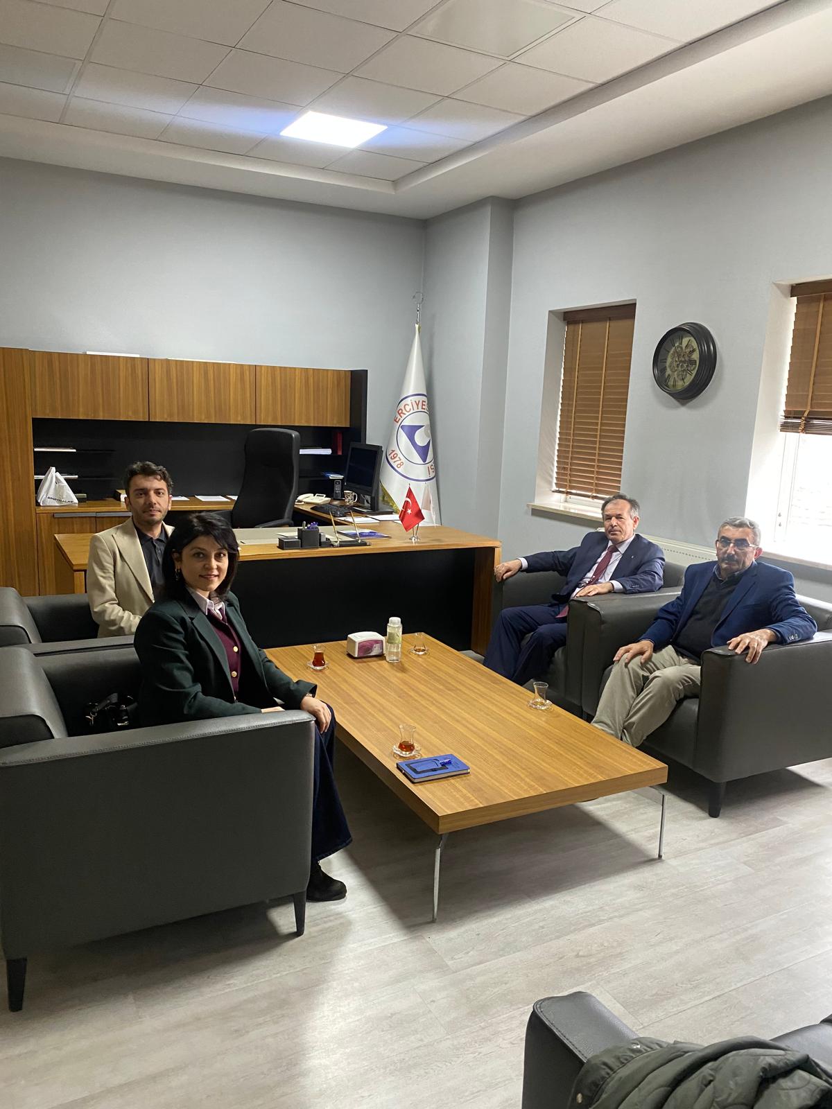 OKÜ Tarih Bölümü, Dış Paydaşlarımızdan Erciyes Üniversitesi'ni Ziyaret Etti.