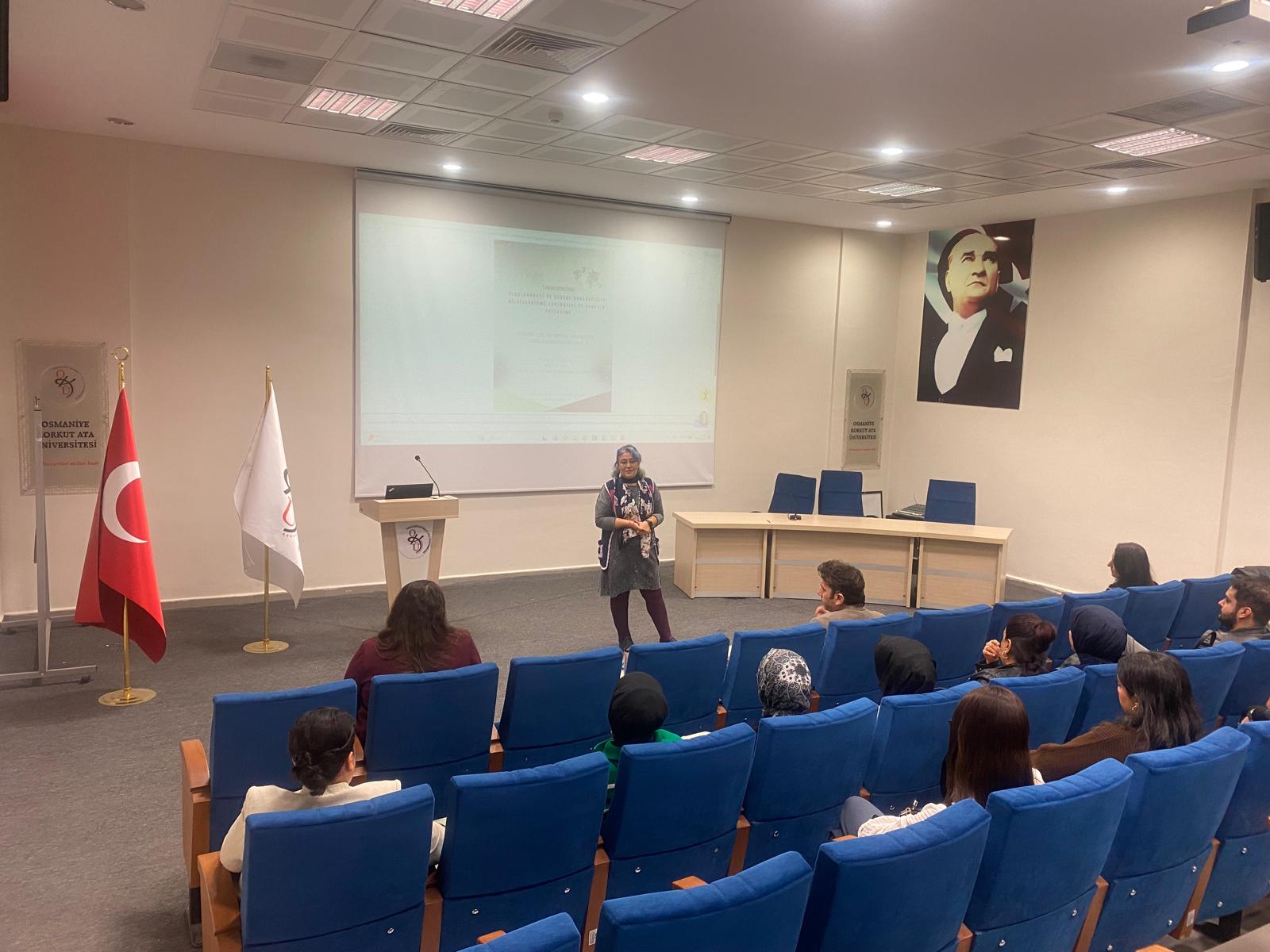 Tarih Bölümü Uluslararası ve Ulusal Hareketlilik Bilgilendirme Toplantısı ve Deneyim Paylaşımı Programı Gerçekleştirildi.