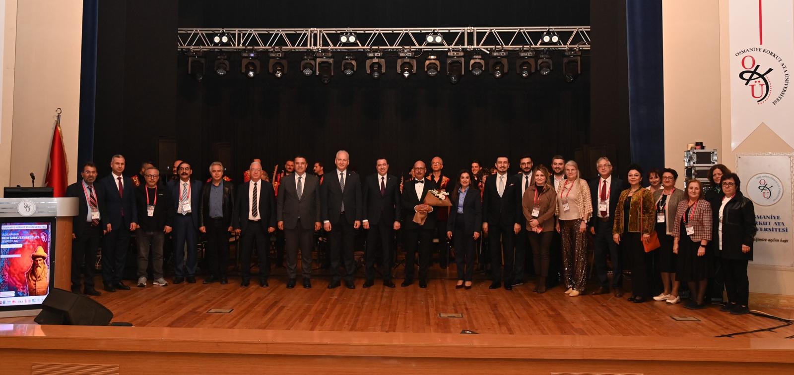 Ankara Türk Dünyası Müzik ve Dans Topluluğu, Dede Korkut / Korkut Ata Sempozyumu programı kapsamında Üniversitemizde sahne aldı.