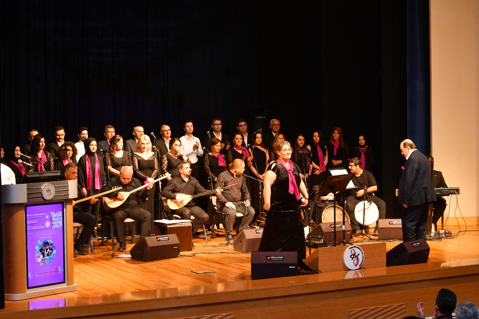 Üniversitemiz Kadın Platformu Koordinatörlüğü’nden “Kadın Türküleri” THM Konseri