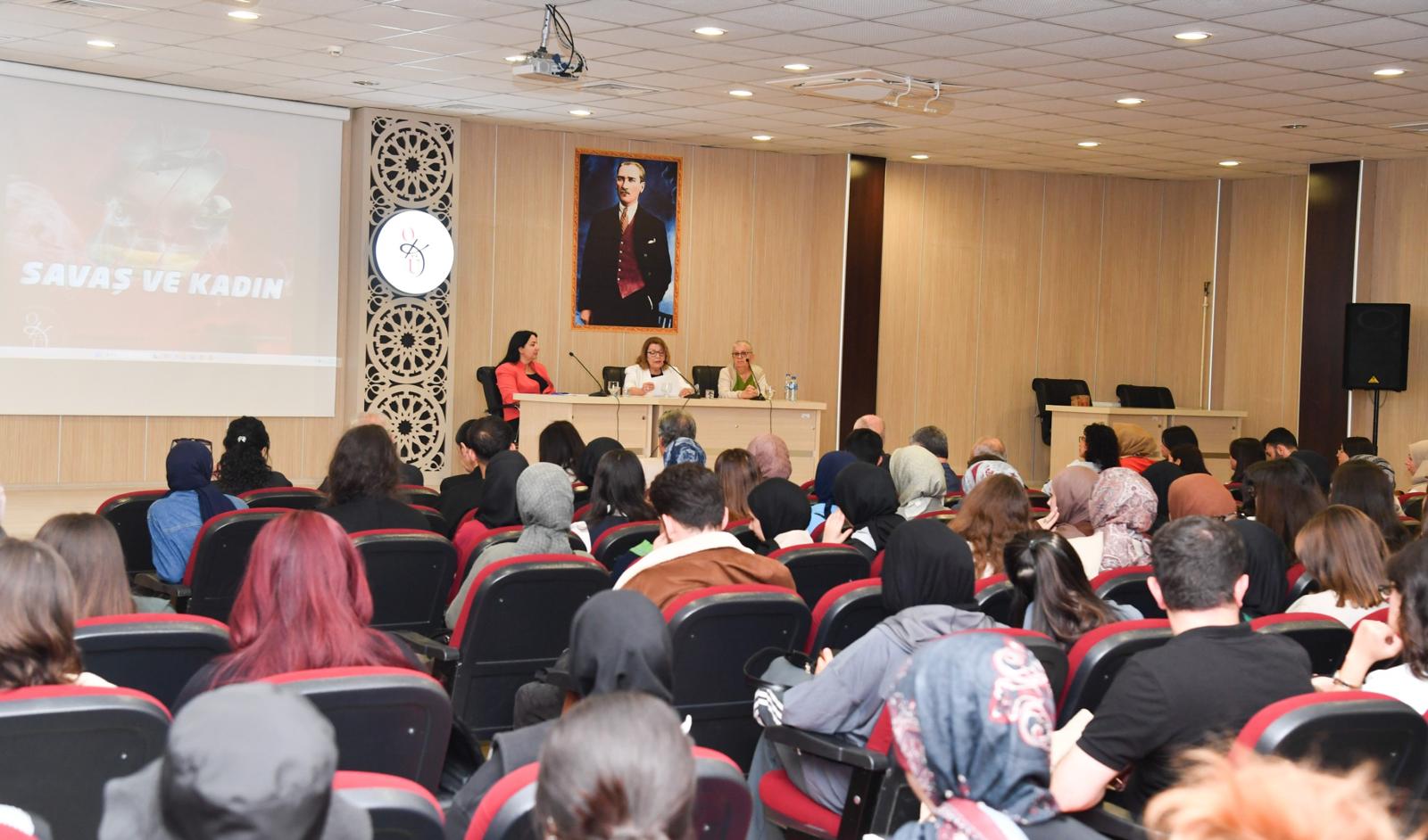 Koordinatörlüğümüz Tarafından “Savaş ve Kadın” Temalı Konferans Düzenlendi 