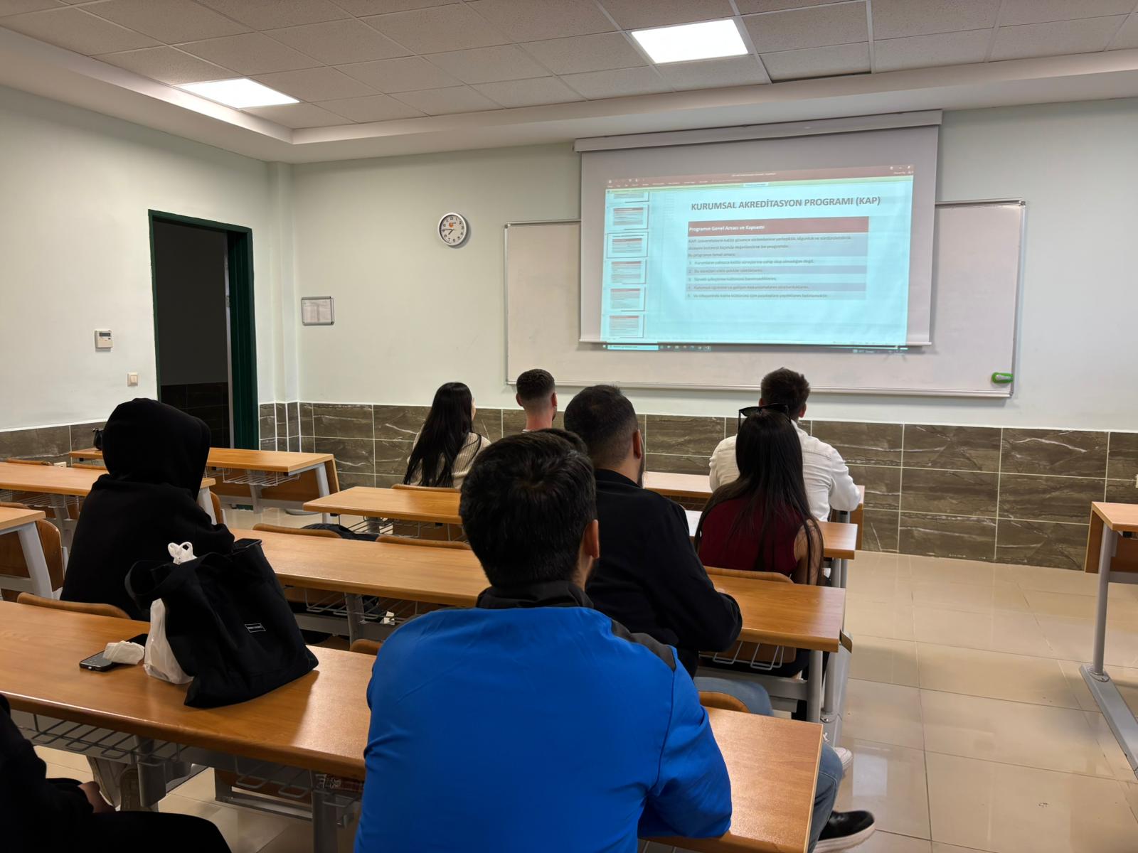 Öğrencilerimize Yönelik Kalite Yönetimi Bilgilendirme Toplantısı Yapıldı