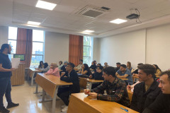 Coğrafya Bölümü Ara Sınav Öncesi Öğrencilerle Toplantı