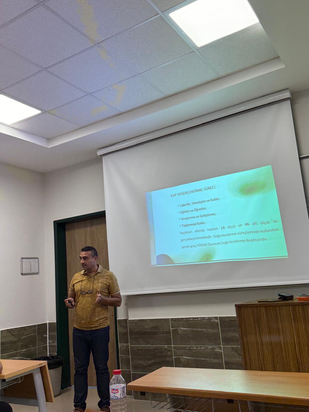 Akreditasyon Sürecine Yönelik Bilgilendirme