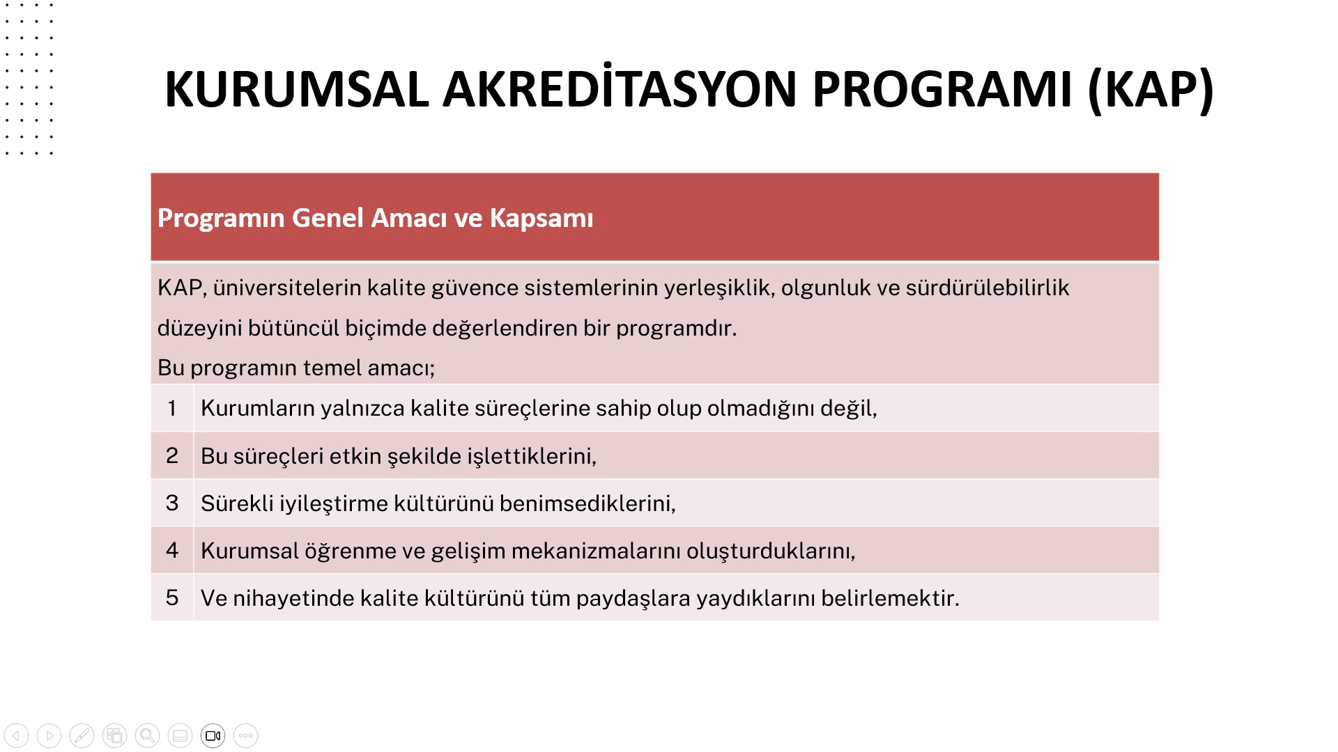 Kurumsal Akreditasyon Programı (KAP): Hazırlık Süreci” 2. Bilgilendirme Toplantısı Gerçekleştirildi