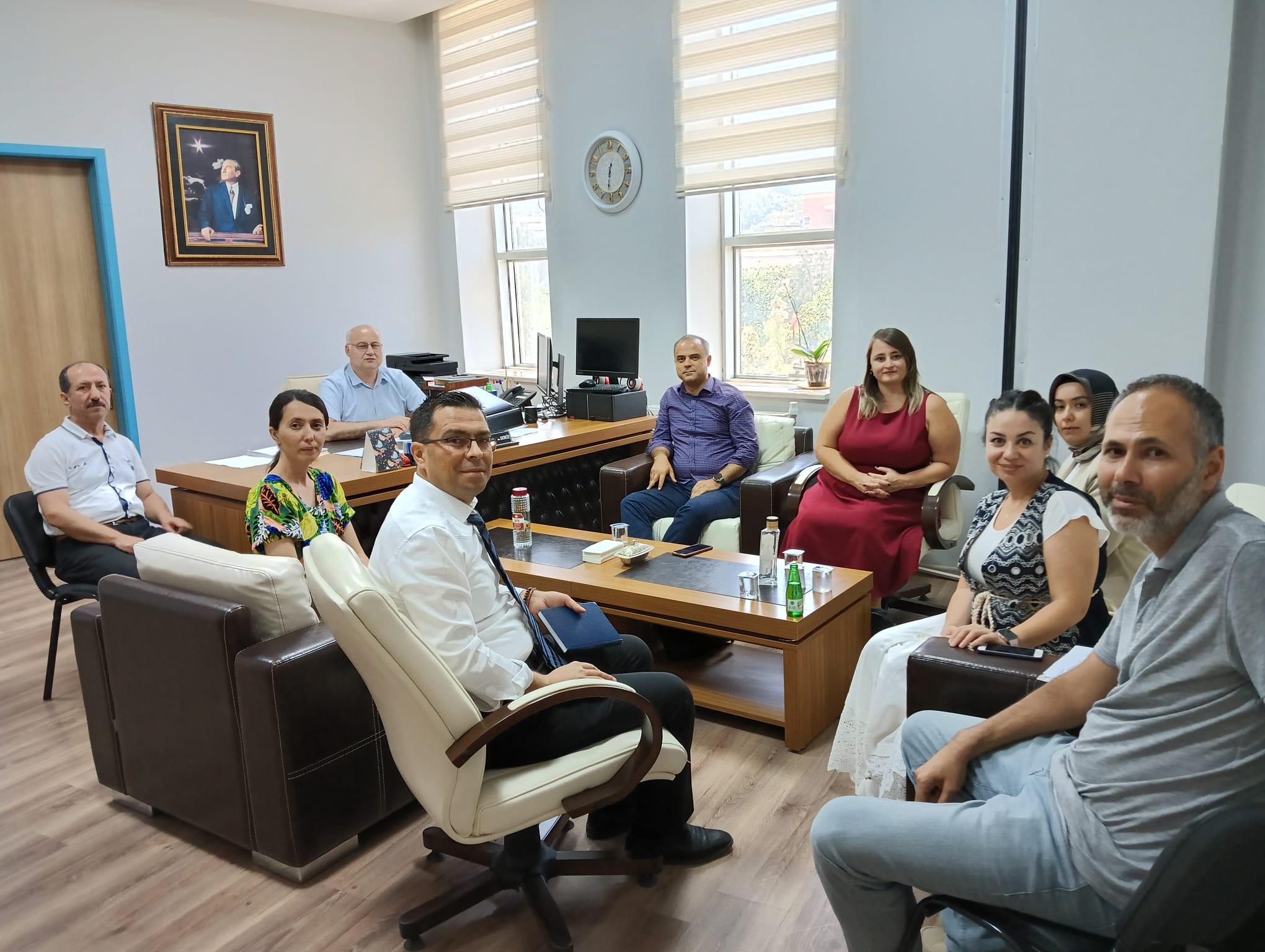 Kahramanmaraş İstiklal Üniversitesi Lisansüstü Eğitim Enstitüsünden Enstitümüze Ziyaret