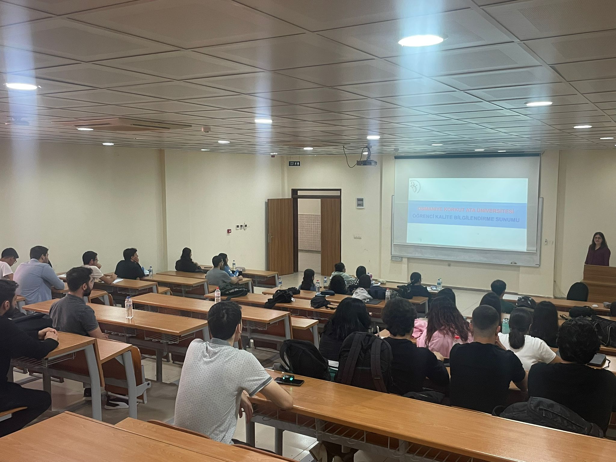2. Sınıf Öğrencilerine Öğrenci Kalite Bilgilendirme Sunumu Yapıldı