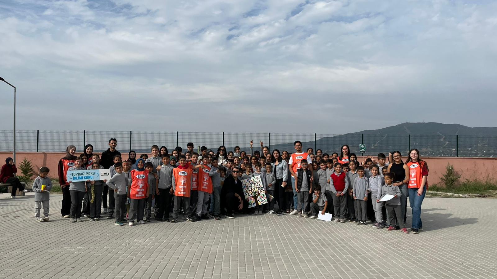 Erozyonla Mücadele Haftası Kapsamında Köy Okulunda Etkinlik Düzenlendi