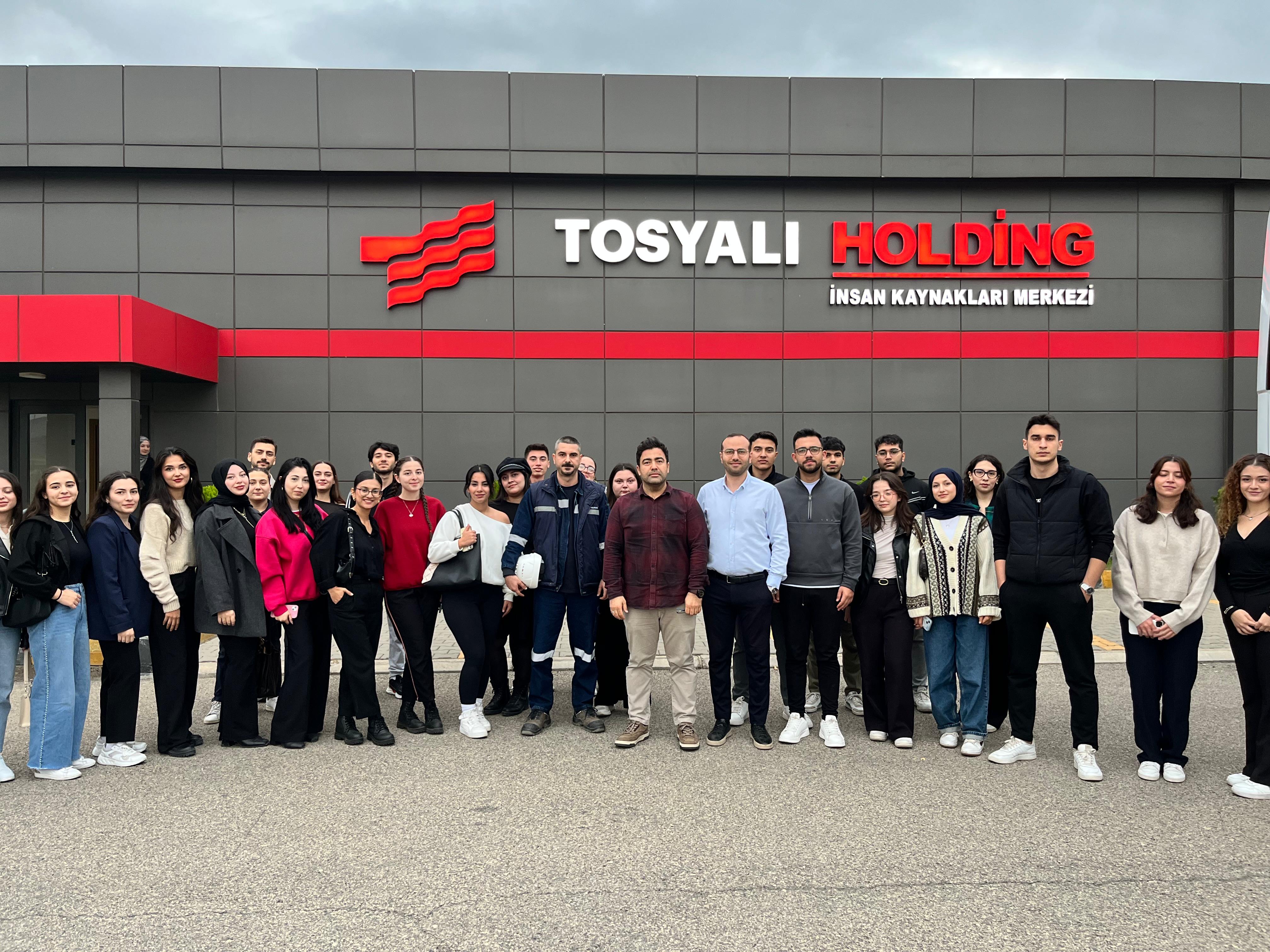 Tosyalı Akademi ve Tosyalı Toyo Tesislerine Teknik Gezi Düzenlendi