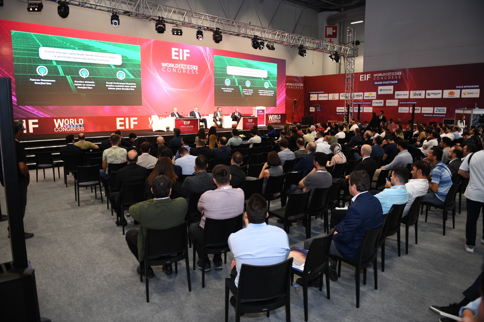 Bölümümüz Öğretim Elemanları, YEBTEK Çalışmalarıyla 18. Dünya Enerji Kongresi’ne Katıldı