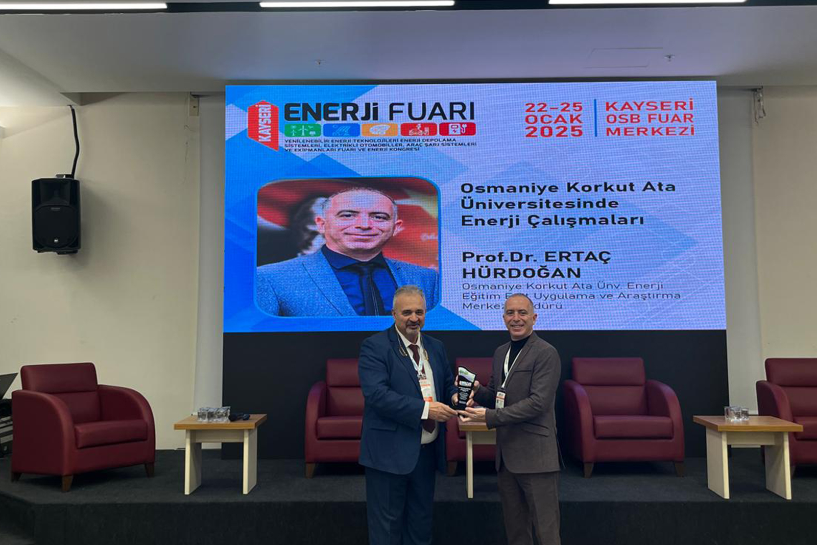 Osmaniye Korkut Ata Üniversitesi Kayseri Enerji Fuarı ve Kongresi’ne Katıldı
