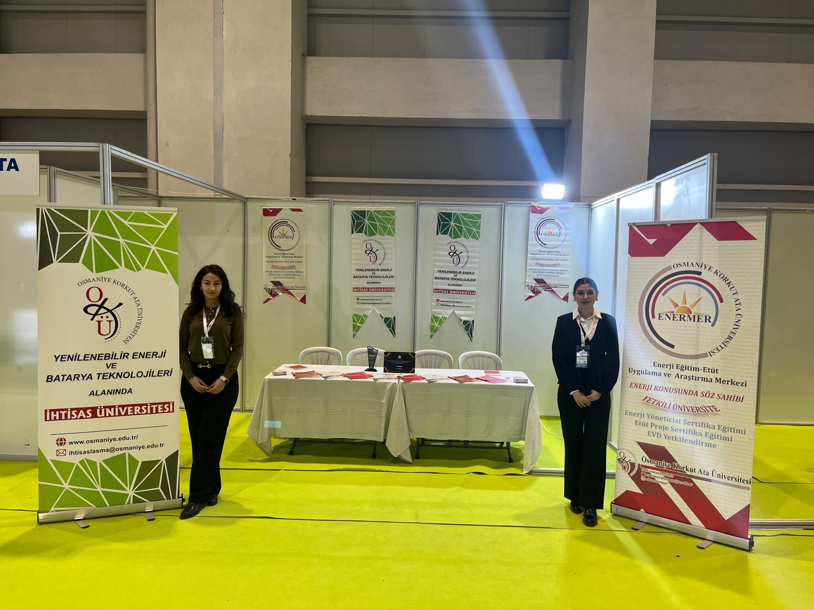 Osmaniye Korkut Ata Üniversitesi Kayseri Enerji Fuarı ve Kongresi’ne Katıldı