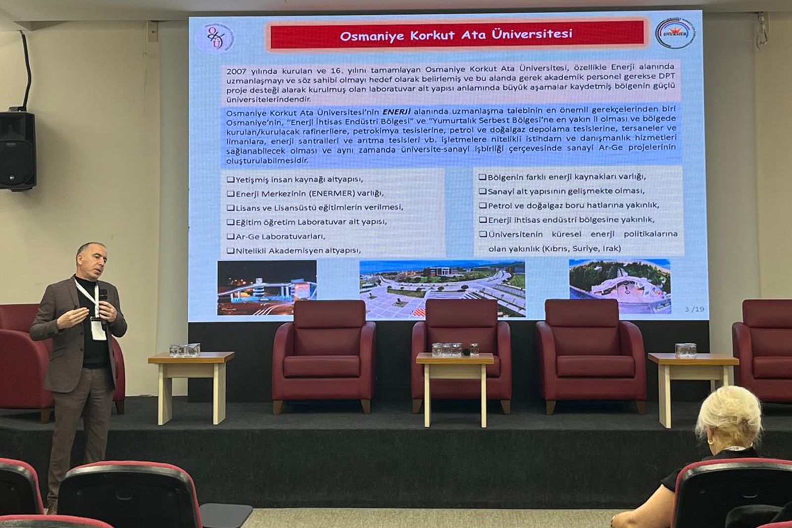 Osmaniye Korkut Ata Üniversitesi Kayseri Enerji Fuarı ve Kongresi’ne Katıldı