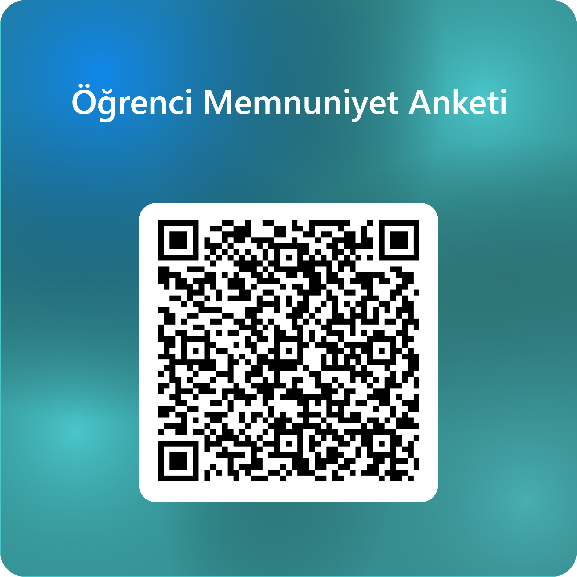 Öğrenci Memnuniyet Anketi