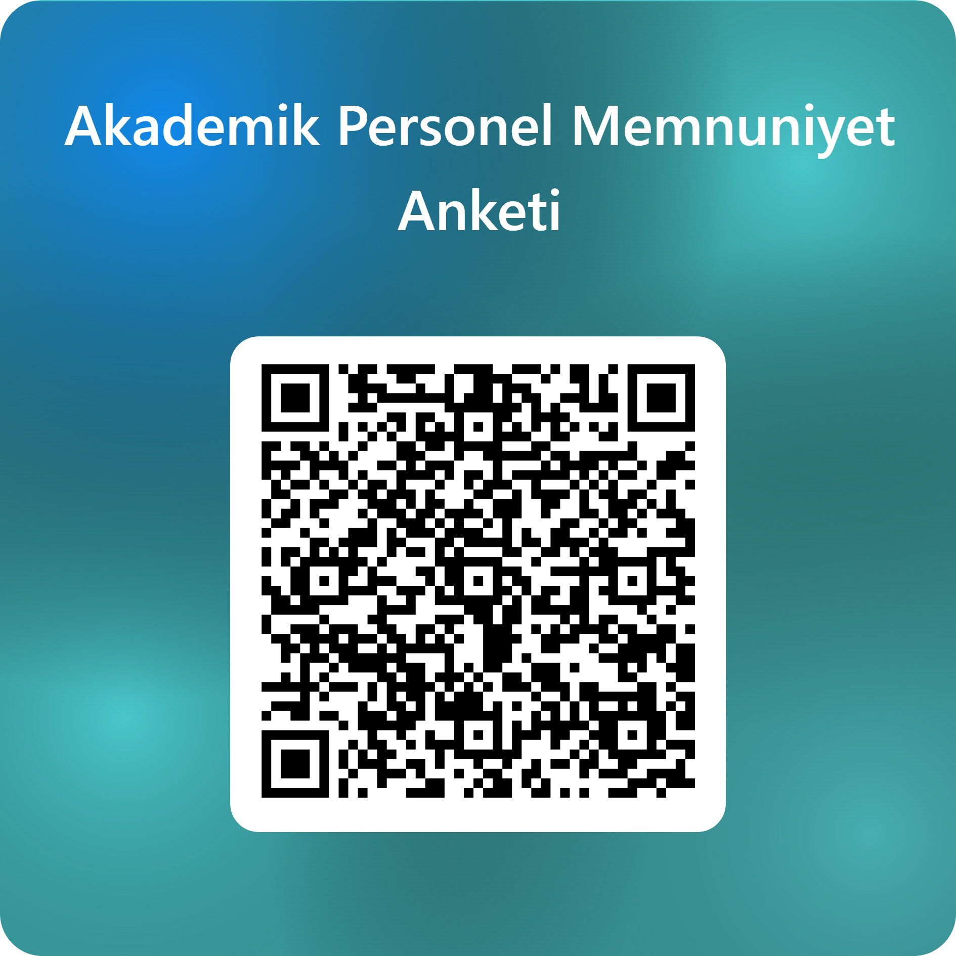Akademik Personel Memnuniyet Anketi