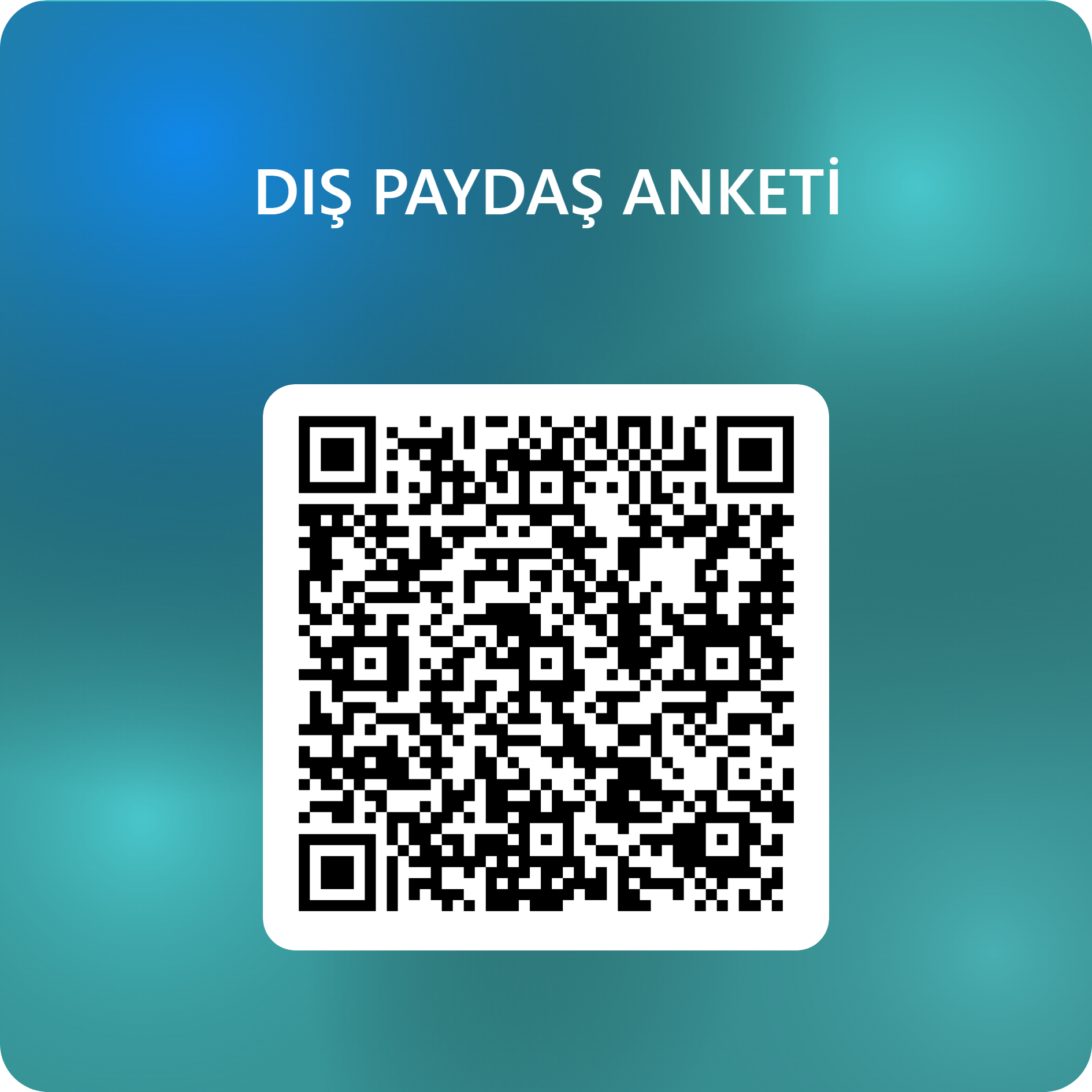 Dış Paydaş Anketi