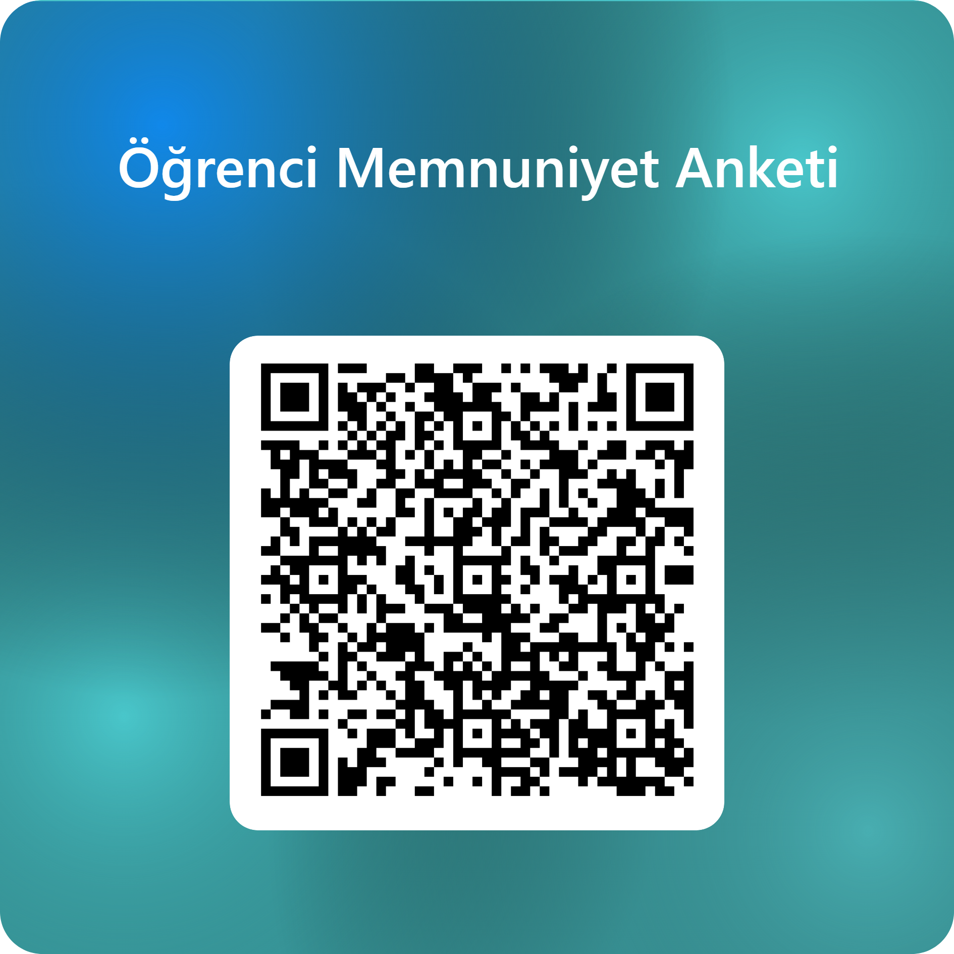 Öğrenci Memnuniyet Anketi