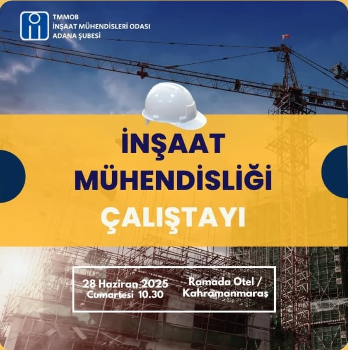 Öğretim Üyelerimiz İMO İnşaat Mühendisliği Çalıştayına katılım sağlamış ve katkı sunmuşlardır.