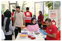 Üniversitemizde Kan Bağış Kampanyası Düzenlendi Üniversitemizde Kan Bağış Kampanyası Düzenlendi
